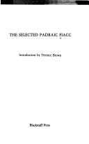 Cover for Selected Poems