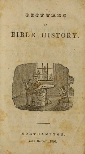Cover for Pictures of Bible history