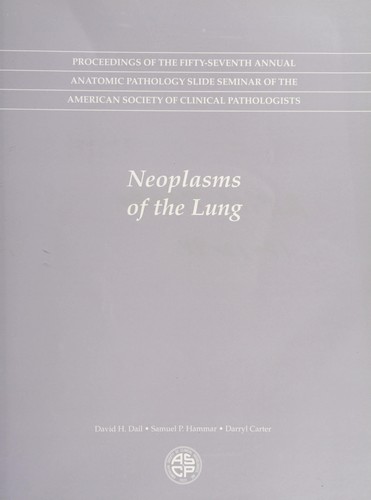 Cover for Neoplasms of the lung