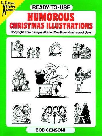 Cover for Ready-to-Use Humorous Christmas Illustrations