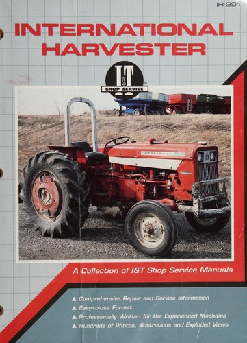 Cover for International Harvester shop manual IH-201.