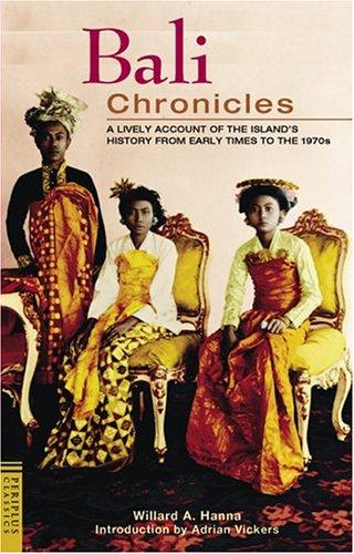 Cover for Bali chronicles