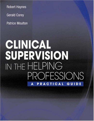 Cover for Clinical Supervision in the Helping Professions