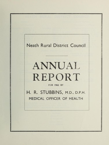 Cover for [Report 1962]