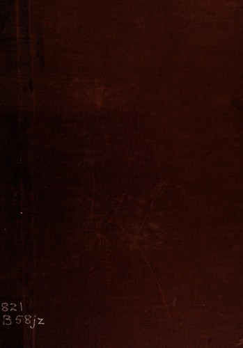 Cover for William Blake's Jerusalem.