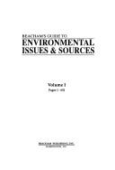 Cover for Beacham's guide to environmental issues & sources