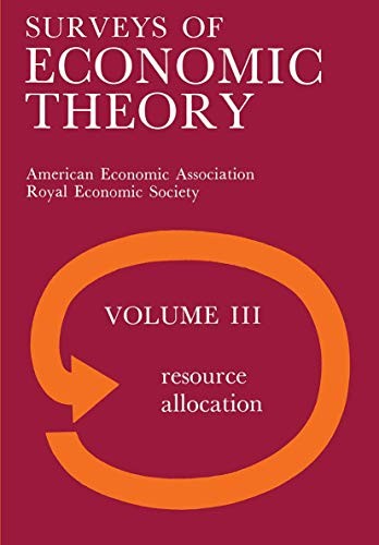 Cover for Surveys of Economic Theory