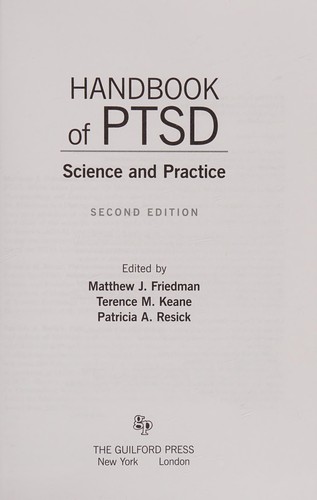 Cover for Handbook of PTSD, Second Edition