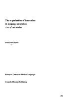 Cover for The organisation of innovation in language education