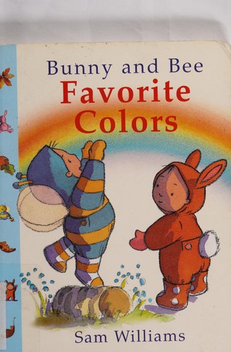 Cover for Bunny and Bee favorite colors