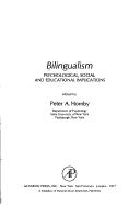 Cover for Cultural democracy, bicognitive development, and education