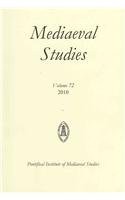 Cover for Mediaeval Studies 72