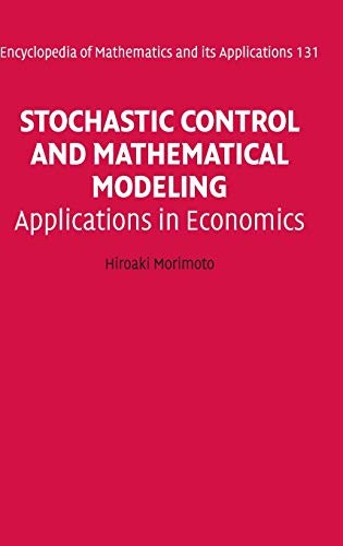 Cover for Stochastic control and mathematical modeling