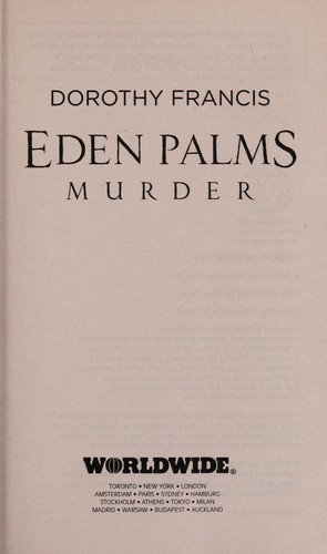 Cover for Eden Palms murder