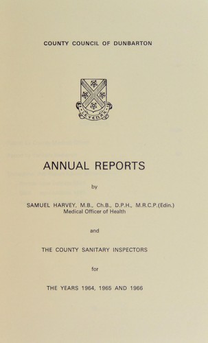 Cover for [Report 1964-1966]