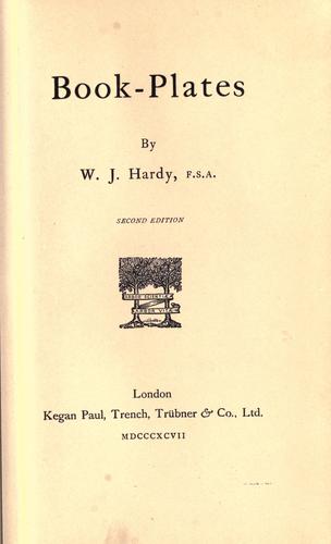Cover for Book-plates.