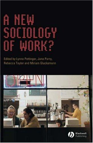 Cover for A New Sociology of Work? (Sociological Review Monographs)