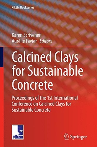 Cover for Calcined Clays for Sustainable Concrete