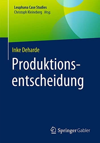 Cover for Produktionsentscheidung