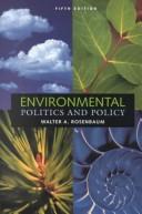 Cover for Environmental Politics and Policy