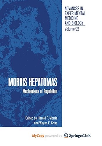 Cover for Morris Hepatomas