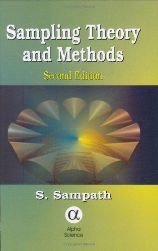 Cover for Sampling Theory and Methods