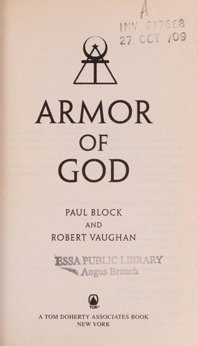 Cover for Armor of God