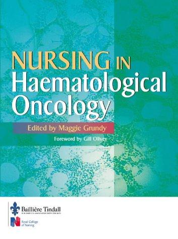 Cover for Nursing in Haematological Oncology