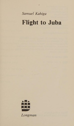 Cover for Flight to Juba