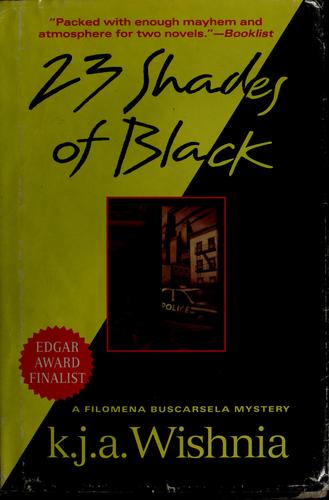 Cover for 23 shades of black