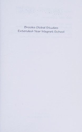 Cover for Brooks Global Studies Extended-Year Magnet School