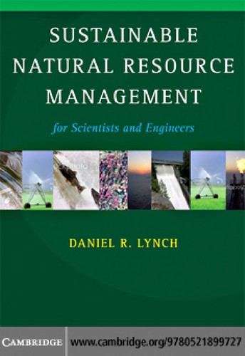 Cover for Sustainable natural resource management for scientists and engineers