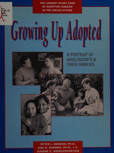 Cover for Growing up adopted