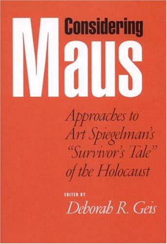 Cover for Considering Maus