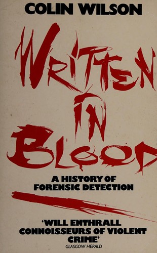 Cover for Written in blood