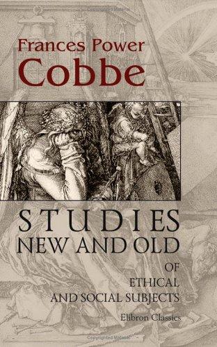 Cover for Studies New and Old of Ethical and Social Subjects