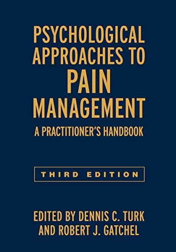 Cover for Psychological Approaches to Pain Management, Third Edition