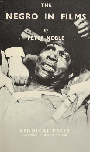 Cover for The Negro in films.