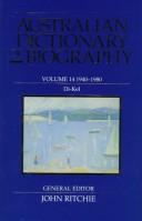 Cover for Australian Dictionary of Biography