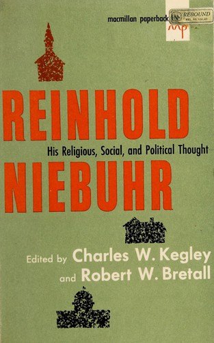 Cover for Reinhold Niebuhr