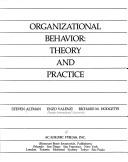 Cover for Organizational behavior