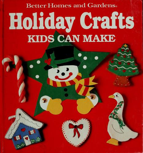 Cover for Holiday crafts kids can make