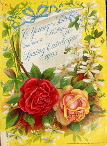 Cover for Spring catalogue