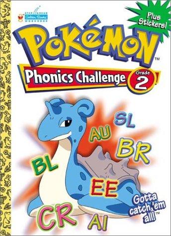 Cover for Pokemon Phonics Challenge Grade 2 with EZ Peel Stickers
