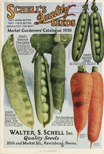 Cover for Schell's quality seeds