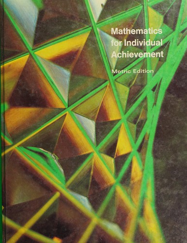 Cover for Mathematics for individual achievement