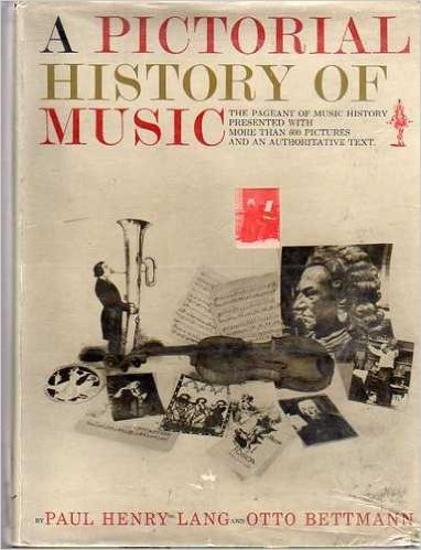 Cover for A pictorial history of music