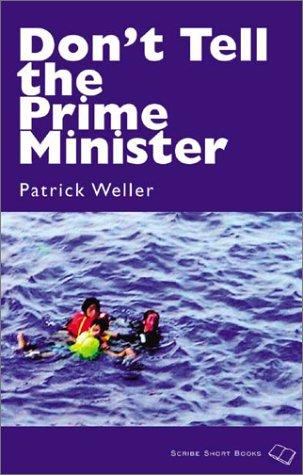 Cover for Don't tell the prime minister