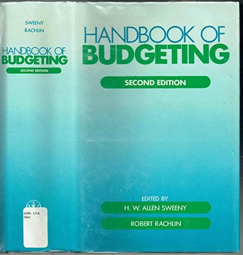 Cover for Handbook ofbudgeting