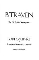 Cover for B. Traven